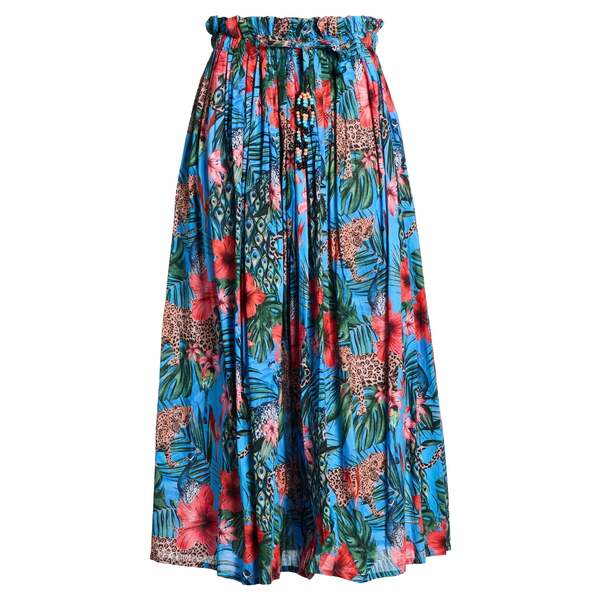 【送料無料】 コナー & ブレイク レディース スカート ボトムス Maxi skirts Azure|asty