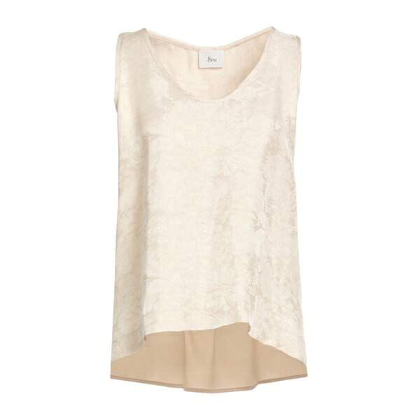 【貨物輸送無料】 エイト・ピーエム レディース ティーシャツ トップス Tops Beige