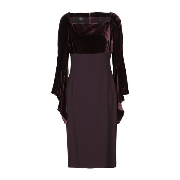 【送料無料】 クリップス レディース ワンピース トップス Midi dresses Purple|asty