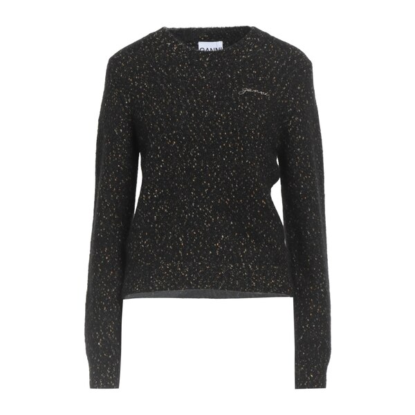 【送料無料】 ガニー レディース ニット&セーター アウター Sweaters Black|asty