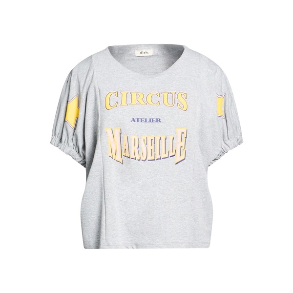 【貨物輸送無料】 ディキシー レディース プルオーバー トップス T-shirts Grey