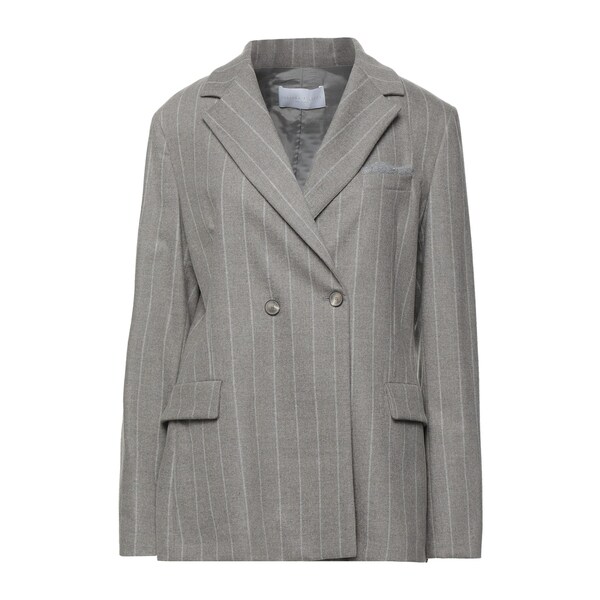 【貨物輸送無料】 ファビアナ フィリッピ レディース 上衣＆上衣 アウター Blazers Grey