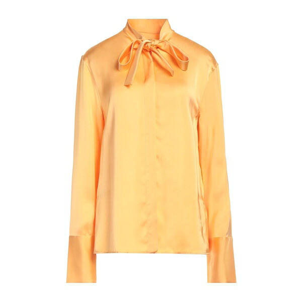 【送料無料】 ジル・サンダー レディース シャツ トップス Shirts Orange|asty