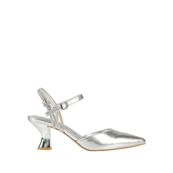 【貨物輸送無料】 ルチアーノ バラキーニ レディース パンプス シューズ Pumps Silver
