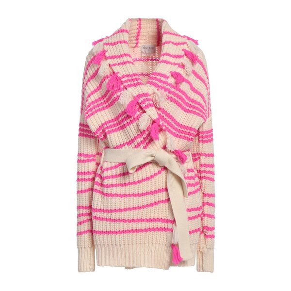【貨物輸送無料】 フォルテ フォルテ レディース ジレー アウター Cardigans Pink