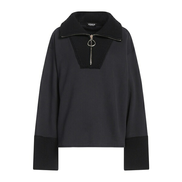 【貨物輸送無料】 ドンダップ レディース パーカー・スウェットシャツ アウター Sweatshirts Black