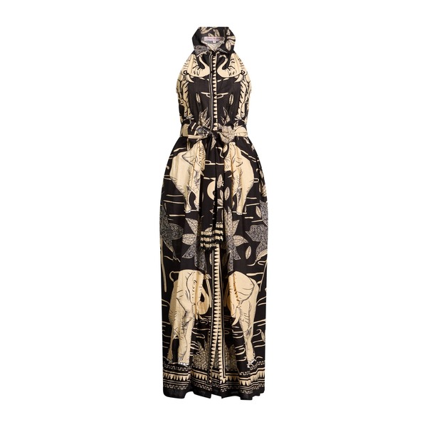 【貨物輸送無料】 コナー \u0026 ひと休み レディース 衣装 トップス Maxi dresses Black スーツ・セットアップ-レディースファッション