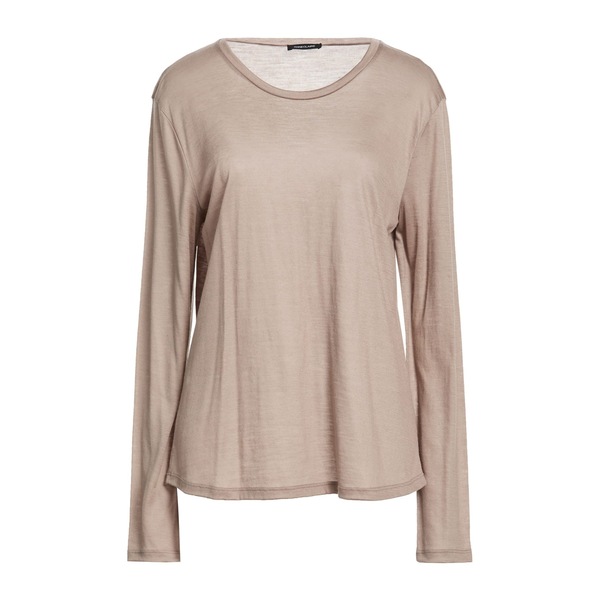 【貨物輸送無料】 アン クレール レディース ティーシャツ トップス T-shirts Beige