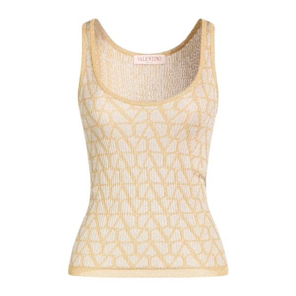 【貨物輸送無料】 ヴァレンティノ ガラヴァーニ レディース プルオーバー トップス Tank tops Beige