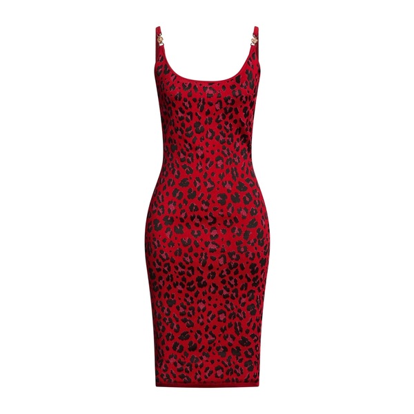 【貨物輸送無料】 ヴェルサーチ レディース 衣裳 トップス Midi dresses Red