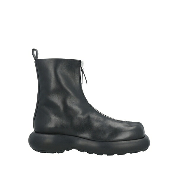 【送料無料】 ジル・サンダー レディース ブーツ シューズ Ankle boots Black｜asty 124,900円