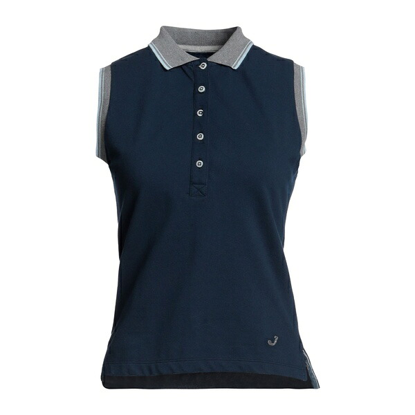 【貨物輸送無料】 ヤコブ コーエン レディース ティーシャツ トップス Polo shirts Blue