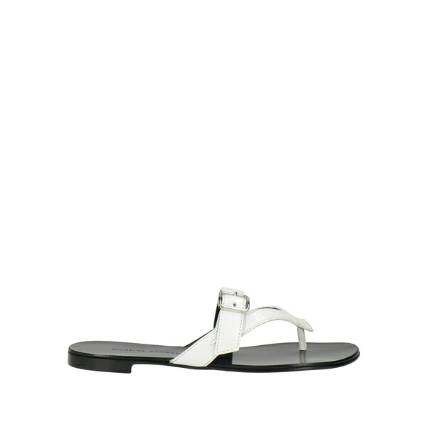 【貨物輸送無料】 ジュゼッペザノッティ レディース サンダル シューズ Thong sandals White