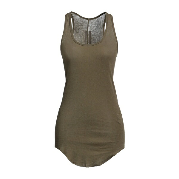 【貨物輸送無料】 リックオウエンス レディース ティーシャツ トップス Tank tops Green トップス-レディースファッション-Tシャツ・カットソー
