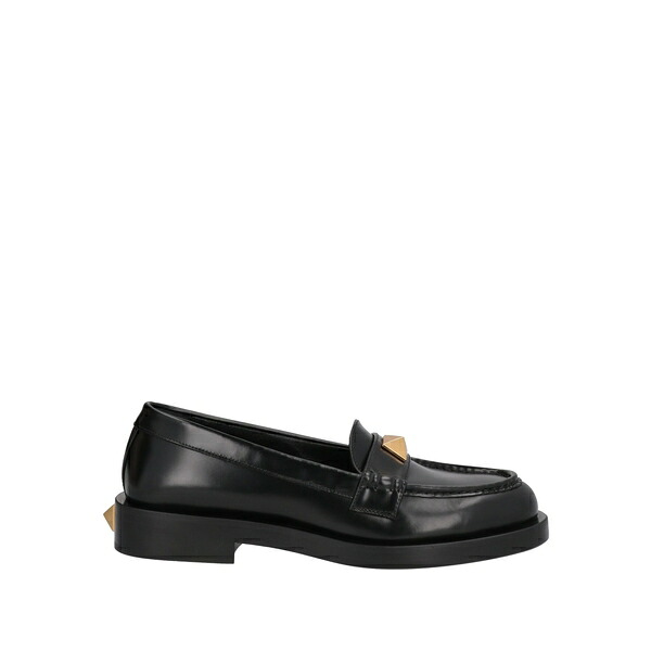 【貨物輸送無料】 ヴァレンティノ ガラヴァーニ レディース スリッポン・ローファー シューズ Loafers Black
