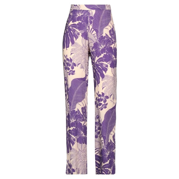 【貨物輸送無料】 ピンコ レディース 心地好いズボン下 ボトムス Pants Purple