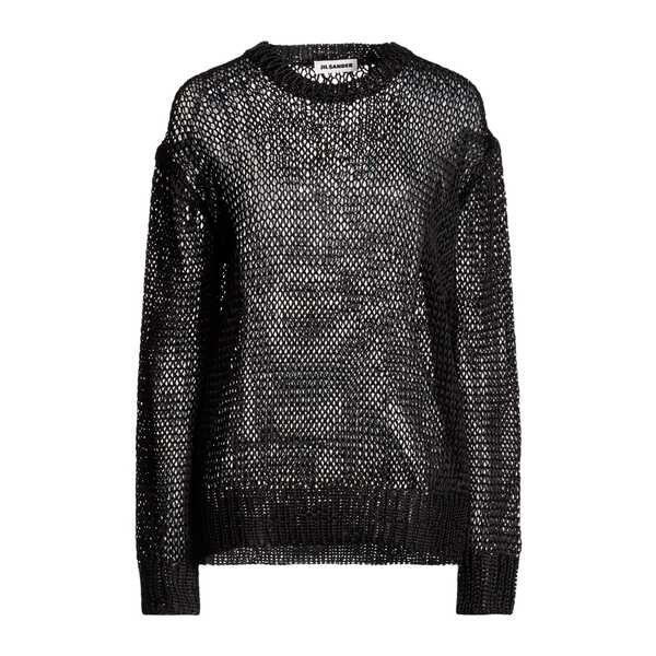 【貨物輸送無料】 ジル・サンダー レディース 編み物\u0026プルオーバー アウター Sweaters Black