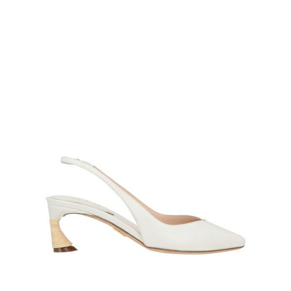 【貨物輸送無料】 ロド レディース パンプス シューズ Pumps White