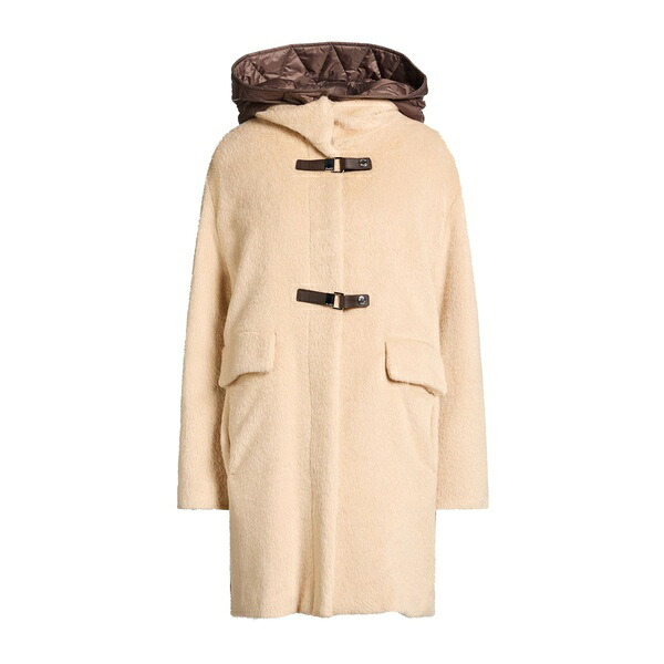 【貨物輸送無料】 ムーレー レディース 上衣＆上衣 アウター Coats Beige