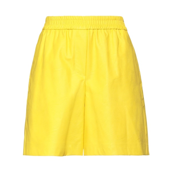【送料無料】 ヌード レディース カジュアルパンツ ボトムス Shorts & Bermuda Shorts Yellow｜asty