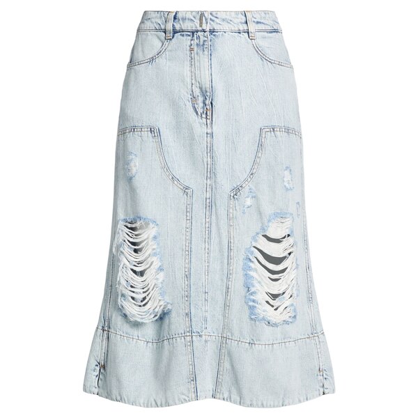 【貨物輸送無料】 ジバンシー レディース スコート ボトムス Denim skirts Blue