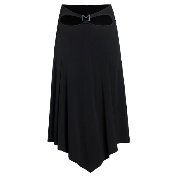 【貨物輸送無料】 マグラー レディース スコート ボトムス Midi skirts Black