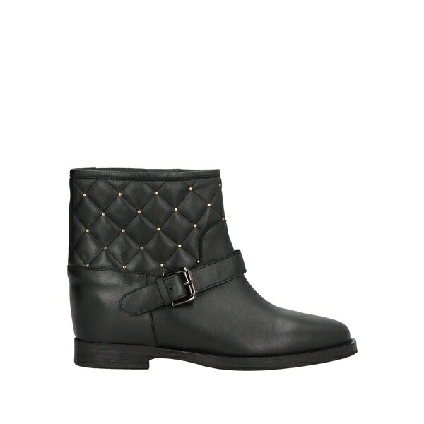 【貨物輸送無料】 ヴィアローマ15 レディース ブーツ シューズ Ankle boots Black