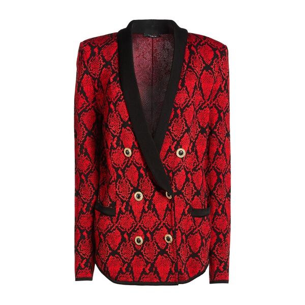 【貨物輸送無料】 バルマン レディース 上衣＆上衣 アウター Blazers Red