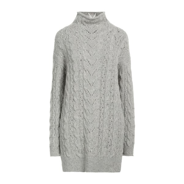 【貨物輸送無料】 ラルフローレン レディース 編み物\u0026プルオーバー アウター Turtlenecks Grey