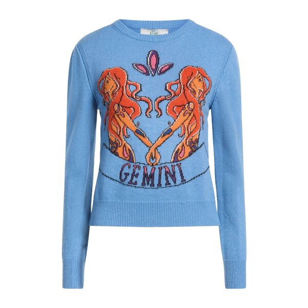 【貨物輸送無料】 アルベルタ フェレッティ レディース 編み物\u0026スウェーター アウター Sweaters Azure