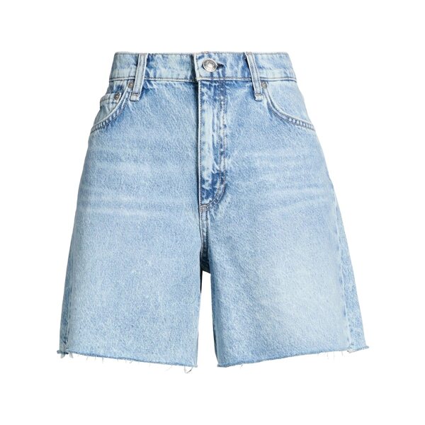 【貨物輸送無料】 ラグアンドボーン レディース ジーンズズボン下 ボトムス Denim shorts Blue