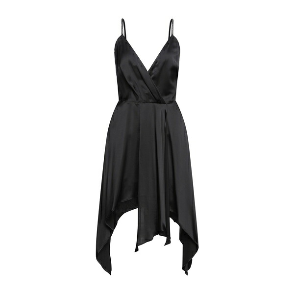 【送料無料】 ジョン リッチモンド レディース ワンピース トップス Mini dresses Black｜asty