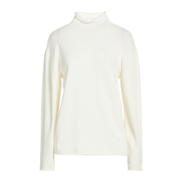 【貨物輸送無料】 ラルディーニ レディース 編み物\u0026プルオーバー アウター Turtlenecks White
