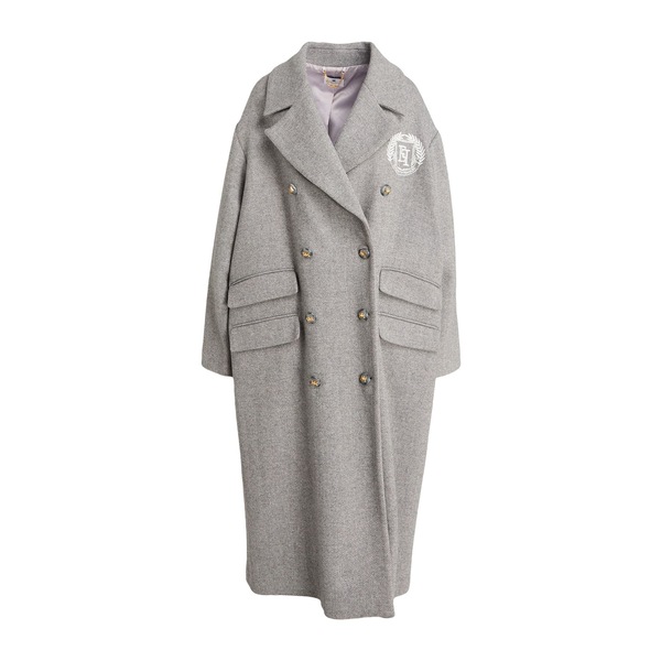 【貨物輸送無料】 エリザベスフランキ レディース 上衣＆上衣 アウター Coats Grey