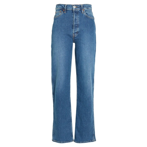 【貨物輸送無料】 リダン レディース ジーンズズボン下 ボトムス Jeans Blue