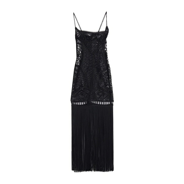 【貨物輸送無料】 ジ アティコ レディース 衣裳 トップス Maxi dresses Black