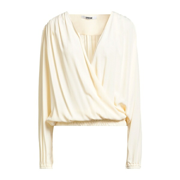 【貨物輸送無料】 グリフォーニ レディース ティーシャツ トップス Tops White