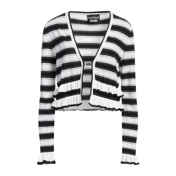 【貨物輸送無料】 モスキーノ レディース ジレー アウター Cardigans White