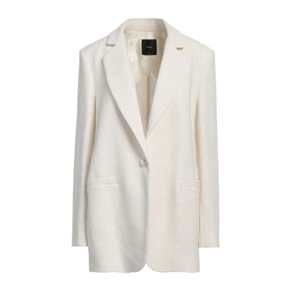【送料無料】 ピンコ レディース ジャケット&ブルゾン アウター Blazers White|asty