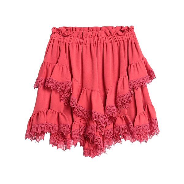 【貨物輸送無料】 ドンダップ レディース 心地好いズボン下 ボトムス Shorts \u0026 Bermuda Shorts Red