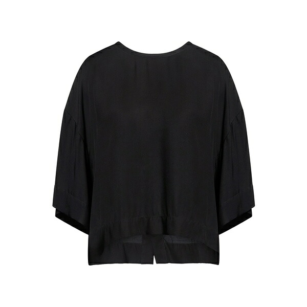 【貨物輸送無料】 ピンコ レディース プルオーバー トップス Tops Black