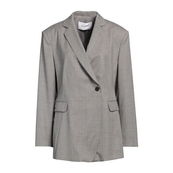 【貨物輸送無料】 ファビアナ フィリッピ レディース 上衣＆上衣 アウター Blazers Grey