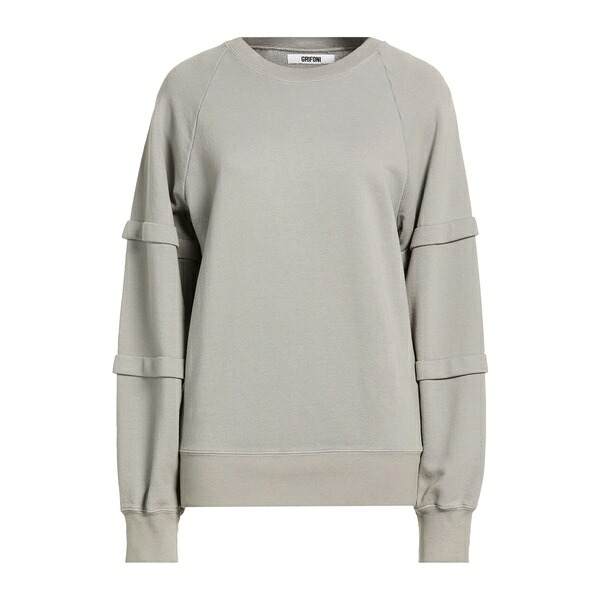 【貨物輸送無料】 グリフォーニ レディース パーカー・スウェットシャツ アウター Sweatshirts Grey