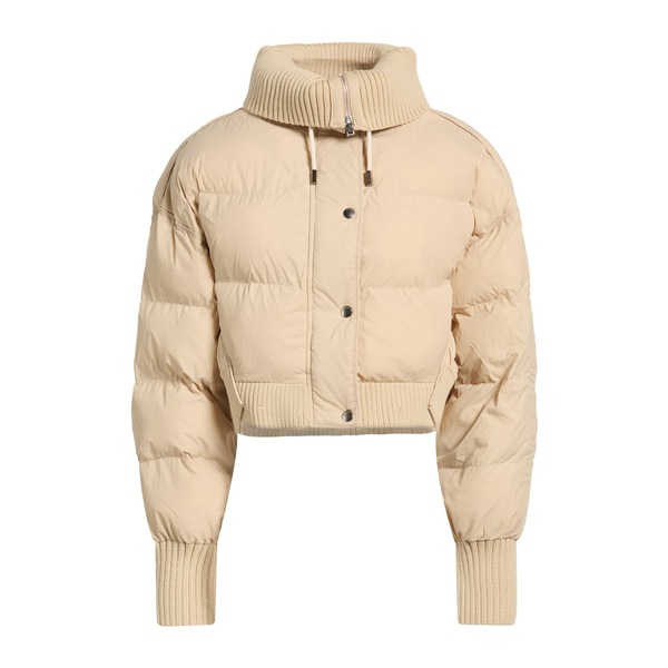 【送料無料】 ジャクエムス レディース ジャケット＆ブルゾン アウター Puffers Beige｜asty