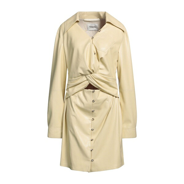 【送料無料】 ナヌーシュカ レディース ワンピース トップス Mini dresses Beige｜asty