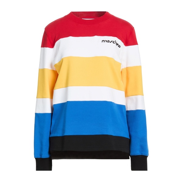 【貨物輸送無料】 モスキーノ レディース パーカー・スウェットシャツ アウター Sweatshirts White