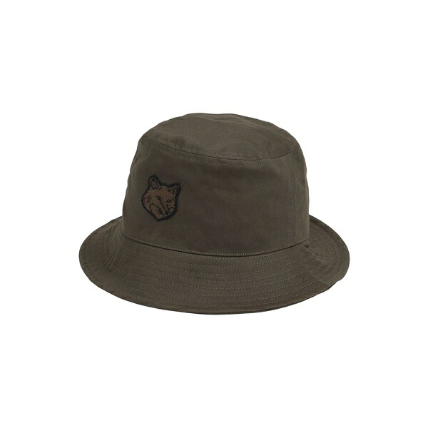 【送料無料】 メゾン キツネ レディース 帽子 アクセサリー Hats Green｜asty