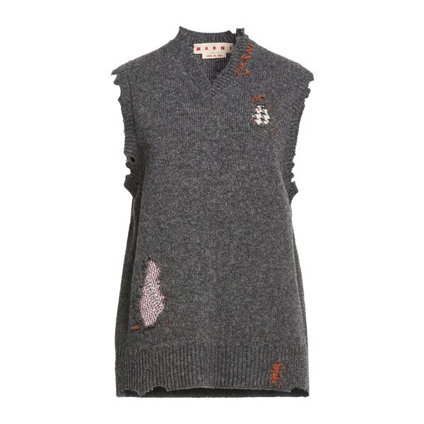 【貨物輸送無料】 マルニ レディース 編み物\u0026プルオーバー アウター Sweaters Grey