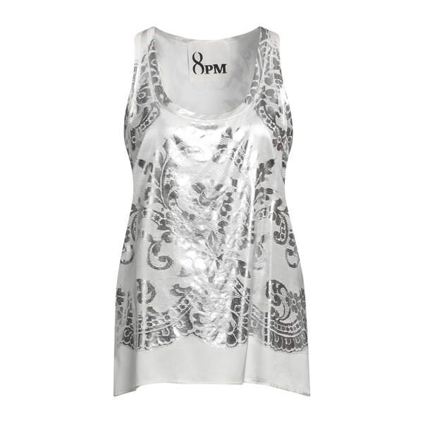 【貨物輸送無料】 エイト・ピーエム レディース ティーシャツ トップス Tops White