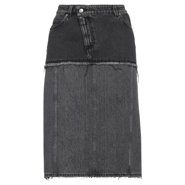 【貨物輸送無料】 マックイーン レディース スコート ボトムス Denim skirts Black
